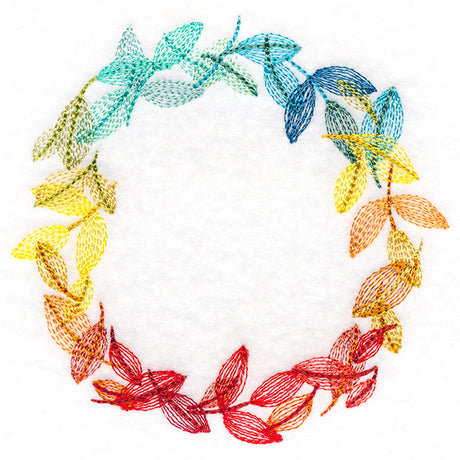 Vibrant Autumn Wreath