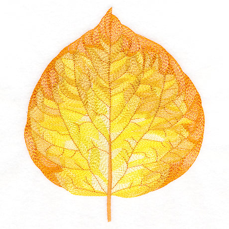 Radiant Aspen Leaf