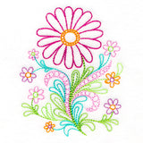 Fanciful Floral Bouquet (Vintage)