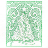 Filigree Christmas Tree (Trapunto)