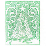 Filigree Christmas Tree (Trapunto)