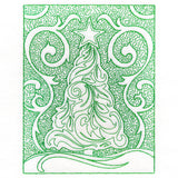 Filigree Christmas Tree (Trapunto)