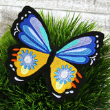 Freestanding Fabric Fantastical Butterfly (In-the-Hoop)