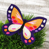 Freestanding Fabric Spectacular Butterfly (In-the-Hoop)