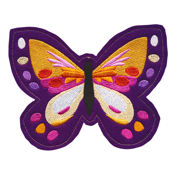 Freestanding Fabric Spectacular Butterfly (In-the-Hoop)