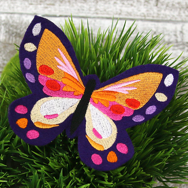 Freestanding Fabric Spectacular Butterfly (In-the-Hoop)