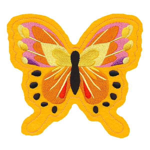 Freestanding Fabric Fabulous Butterfly (In-the-Hoop)