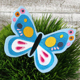 Freestanding Fabric Blissful Butterfly (In-the-Hoop)