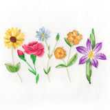 Long-Stemmed Wildflowers Border