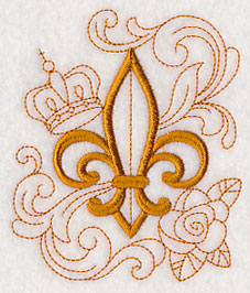 Doodle Fleur de Lis 1