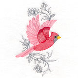 Cardinal in Flight