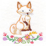 Floral Woodland Friends - Fox (Vintage)