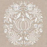 Exquisite Autumn Feature (Whitework)