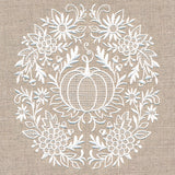 Exquisite Autumn Feature (Whitework)