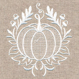 Exquisite Autumn Accent (Whitework)