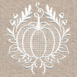 Exquisite Autumn Accent (Whitework)