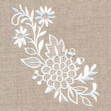 Exquisite Autumn Curve (Whitework)