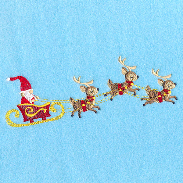 Santa Gnome & Reindeer Team