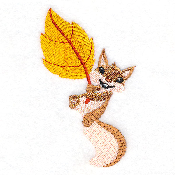 Up and Autumn Squirrel