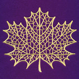 Dazzling Maple Leaf (Goldwork)