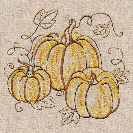 Ethereal Pumpkin Trio