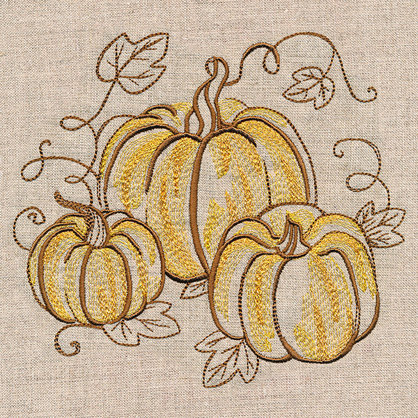 Ethereal Pumpkin Trio
