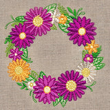 Autumn Blossoms Wreath