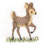 Cute Prancing Fawn