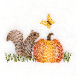 Butterfly-Chasing Squirrel