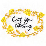 Flourishing Harvest Wreath - Count Your Blessings
