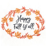 Flourishing Harvest Wreath - Happy Fall Y'all