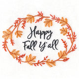 Flourishing Harvest Wreath - Happy Fall Y'all