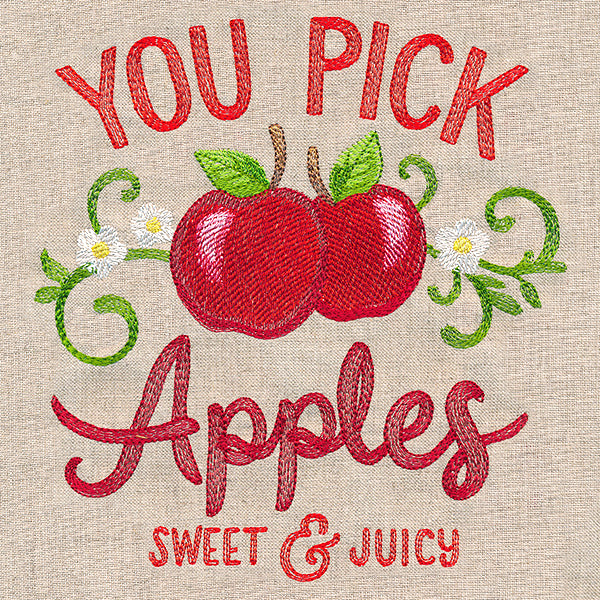 Farm Fresh Sign - Apples