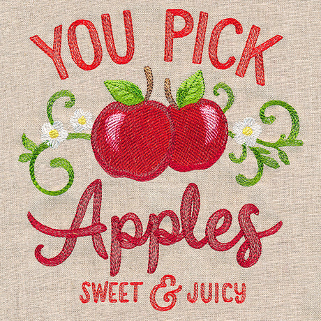 Farm Fresh Sign - Apples