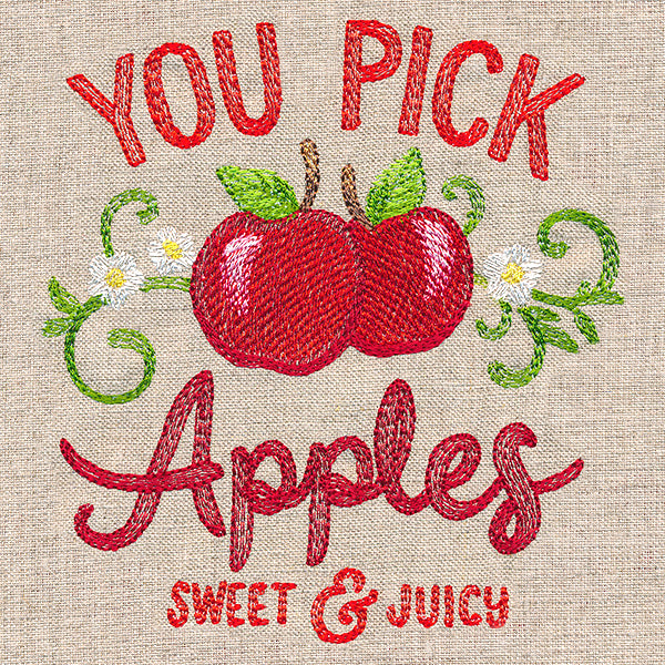 Farm Fresh Sign - Apples