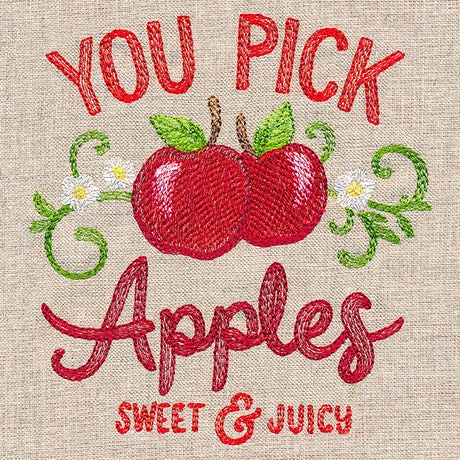 Farm Fresh Sign - Apples