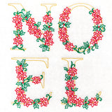 Noel in Poinsettias (Vintage)