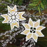 Sparkling Christmas Ornament (Lace)