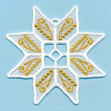 Glistening Christmas Ornament (Lace)