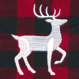 Rustic Christmas Jar Cover - Deer