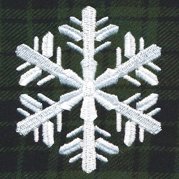 Rustic Christmas Jar Cover - Snowflake