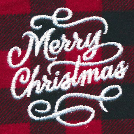 Rustic Christmas Jar Cover - Merry Christmas