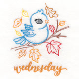 Autumn Bird on Wednesday (Vintage)