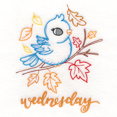 Autumn Bird on Wednesday (Vintage)