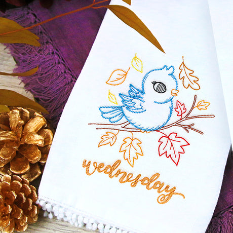 Autumn Bird on Wednesday (Vintage)