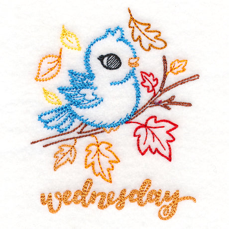 Autumn Bird on Wednesday (Vintage)