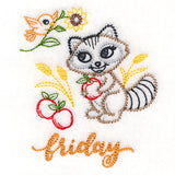 Autumn Raccoon on Friday (Vintage)