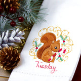 Christmas Squirrel on Tuesday