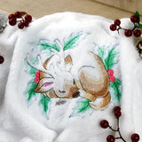 Soft Sleepy Christmas Reindeer