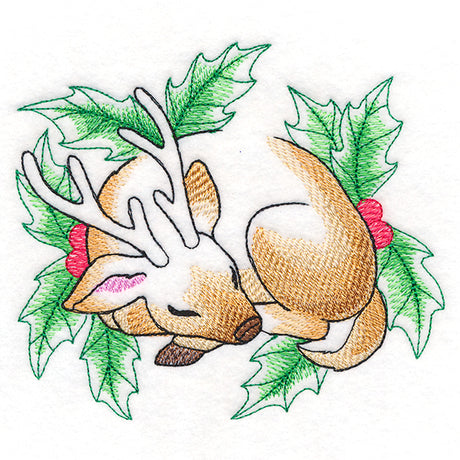 Soft Sleepy Christmas Reindeer